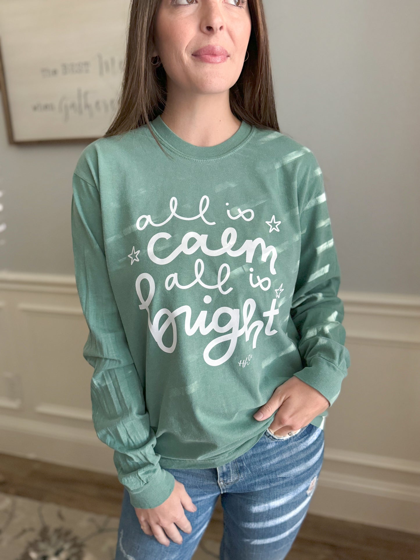 All is Calm | 100% Cotton Long Sleeve