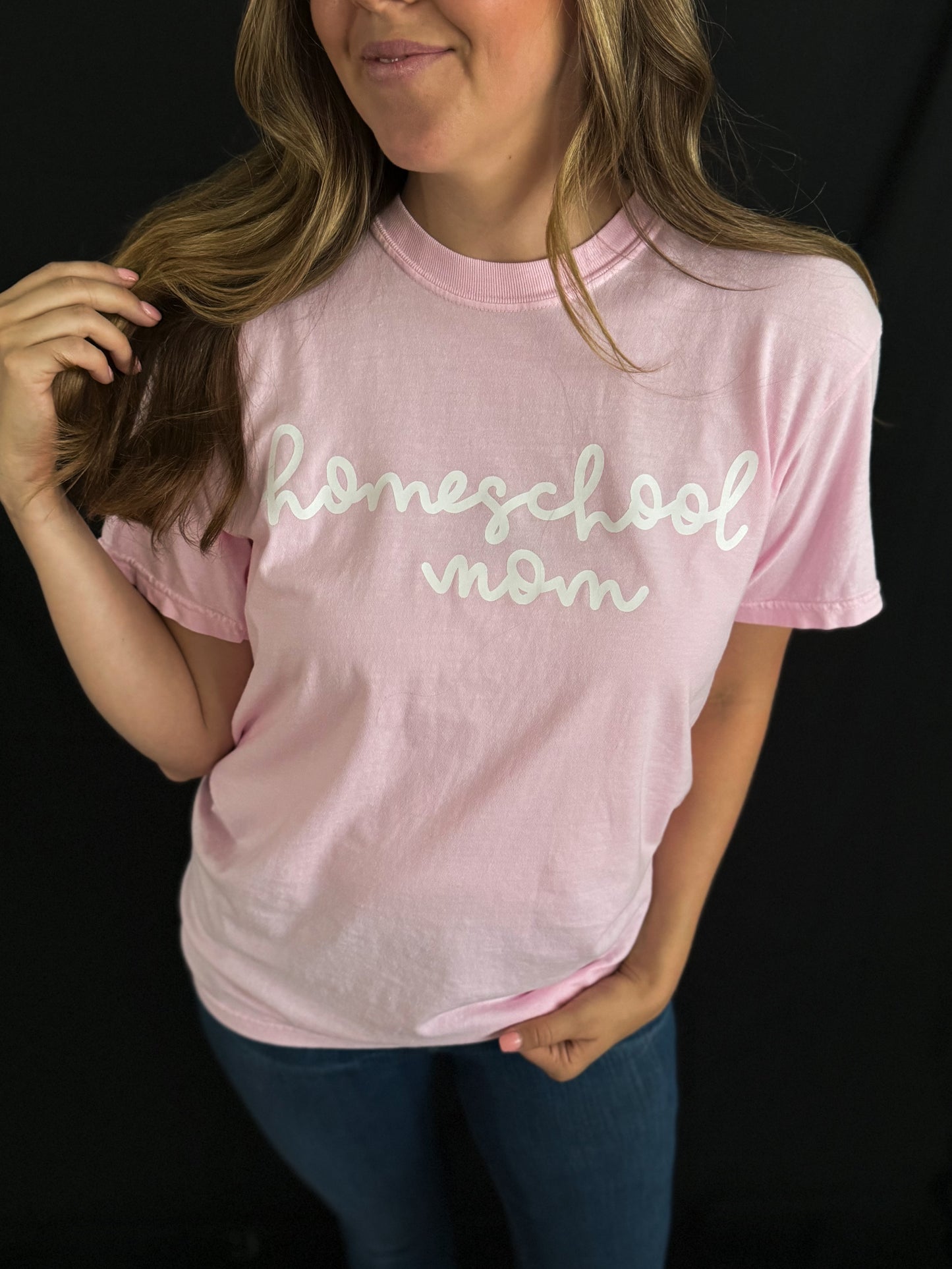 Homeschool Mom | Pigment Dyed Tee