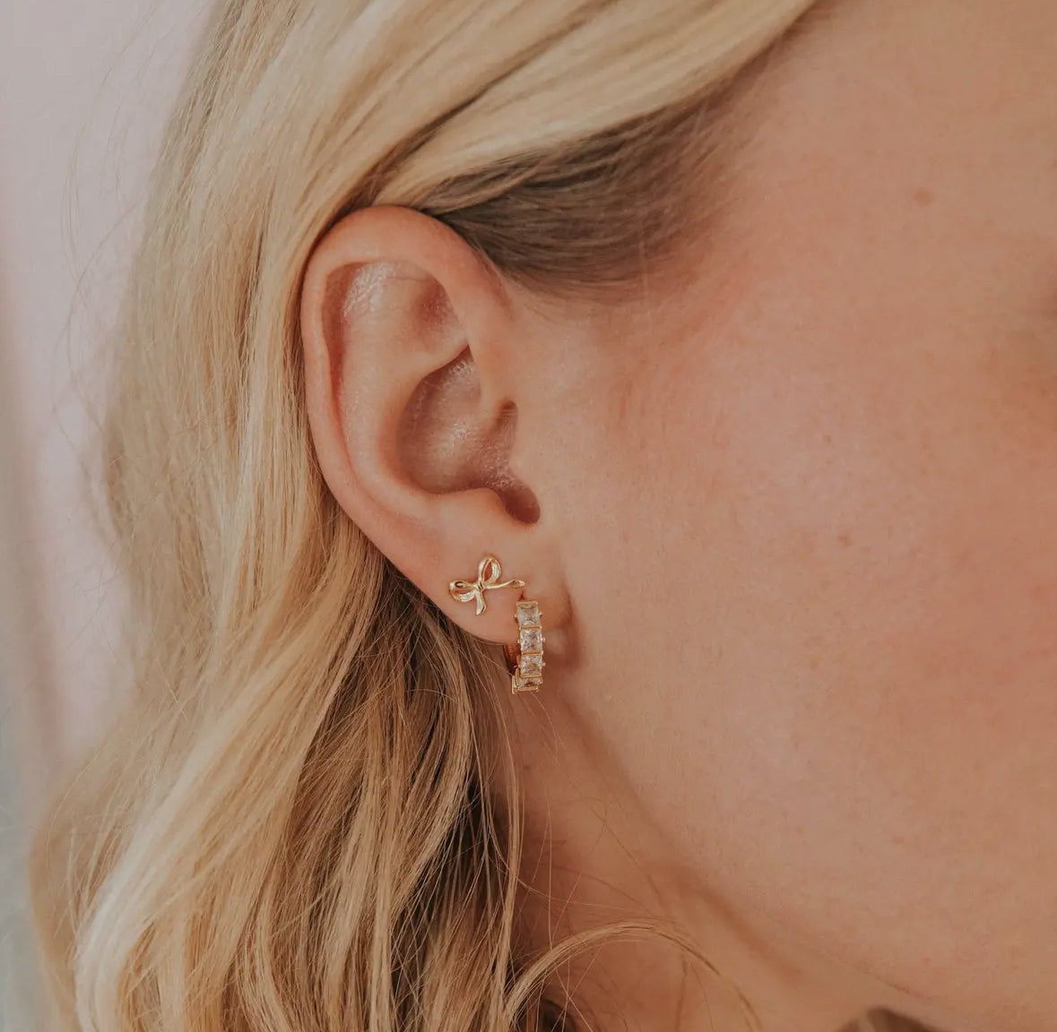 Bow Stud Earrings