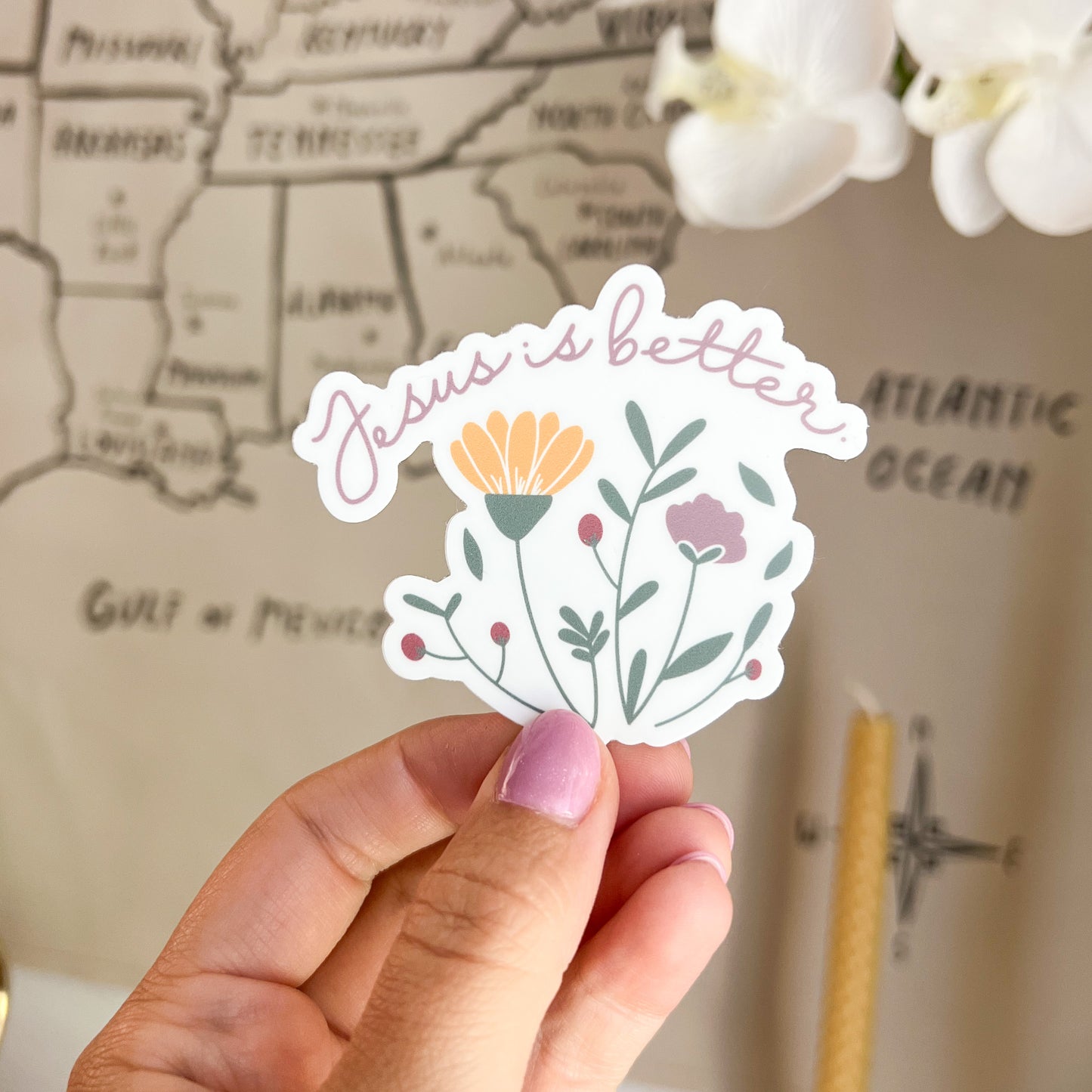 Jesus is Better | Vinyl Sticker