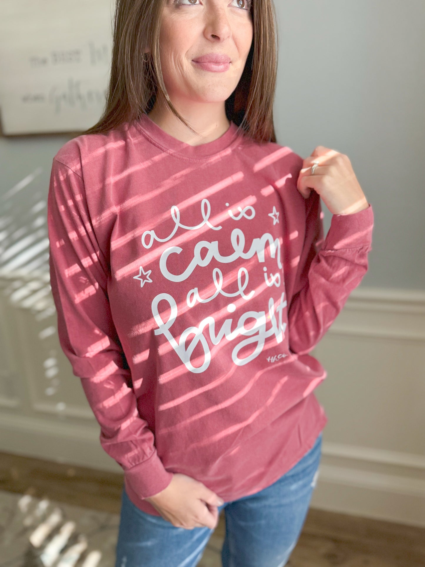 All is Calm | 100% Cotton Long Sleeve