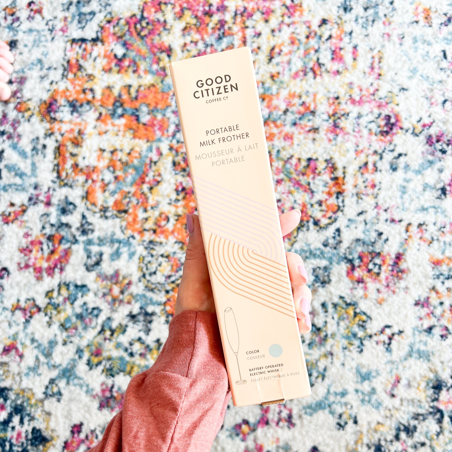 Portable Drink Frother | Mint