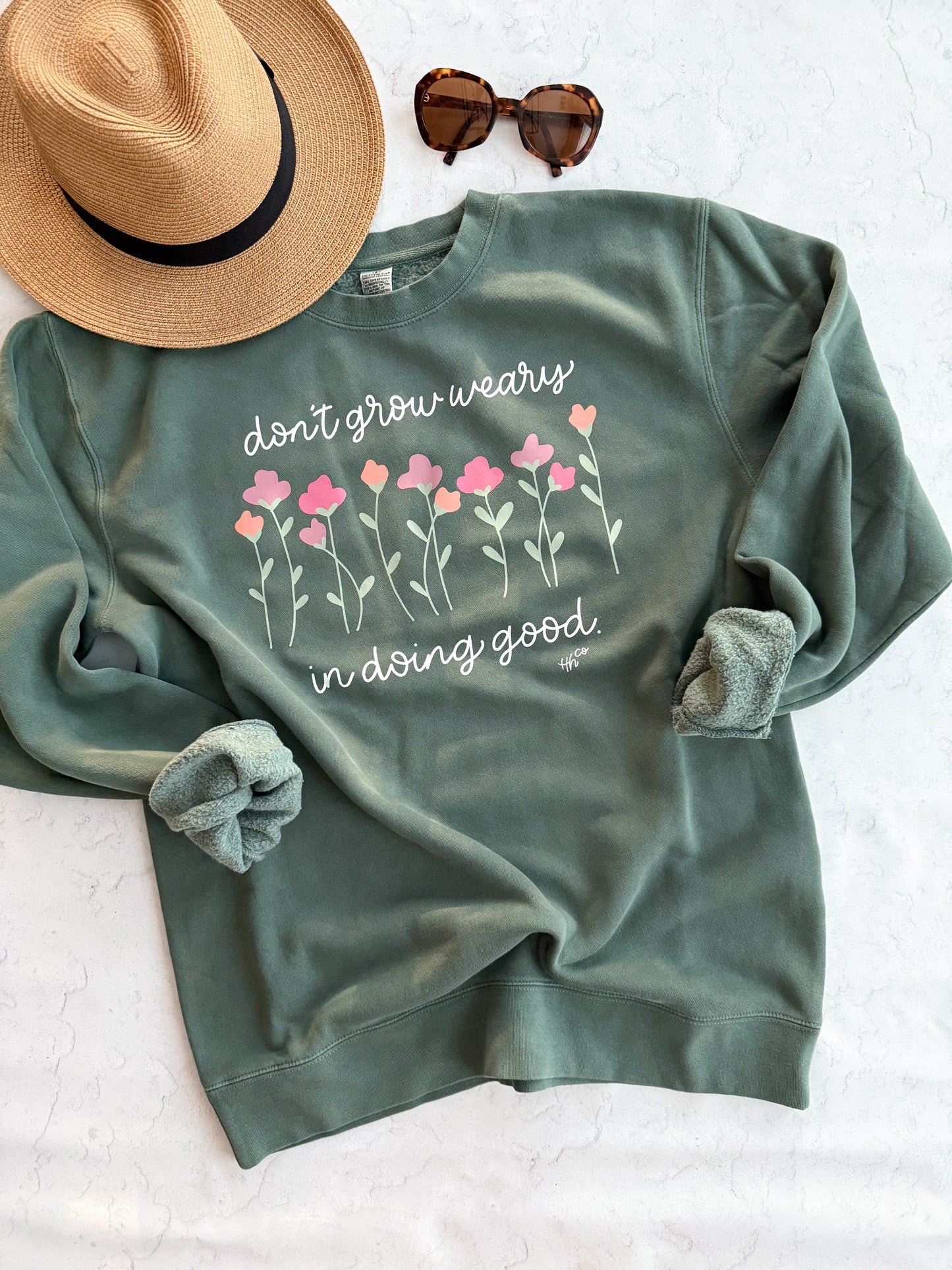 PREORDER Don’t Grow Weary | Unisex Sweatshirt