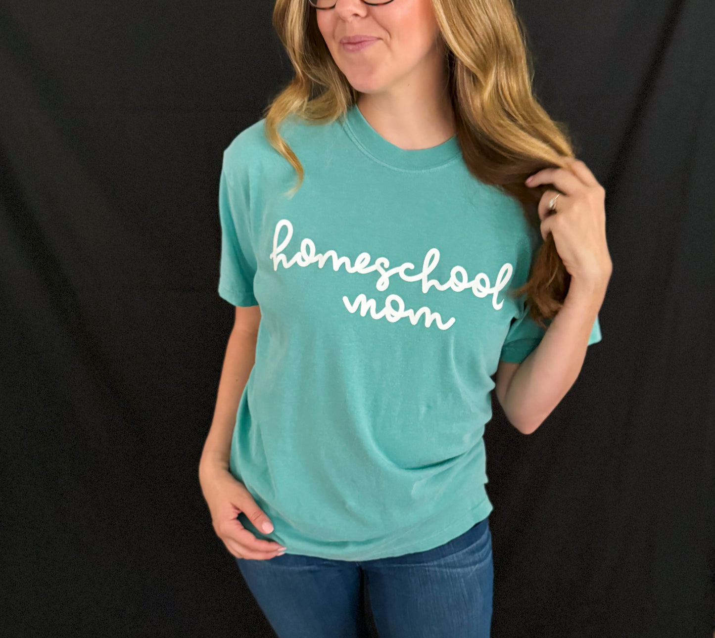 Homeschool Mom | Pigment Dyed Tee