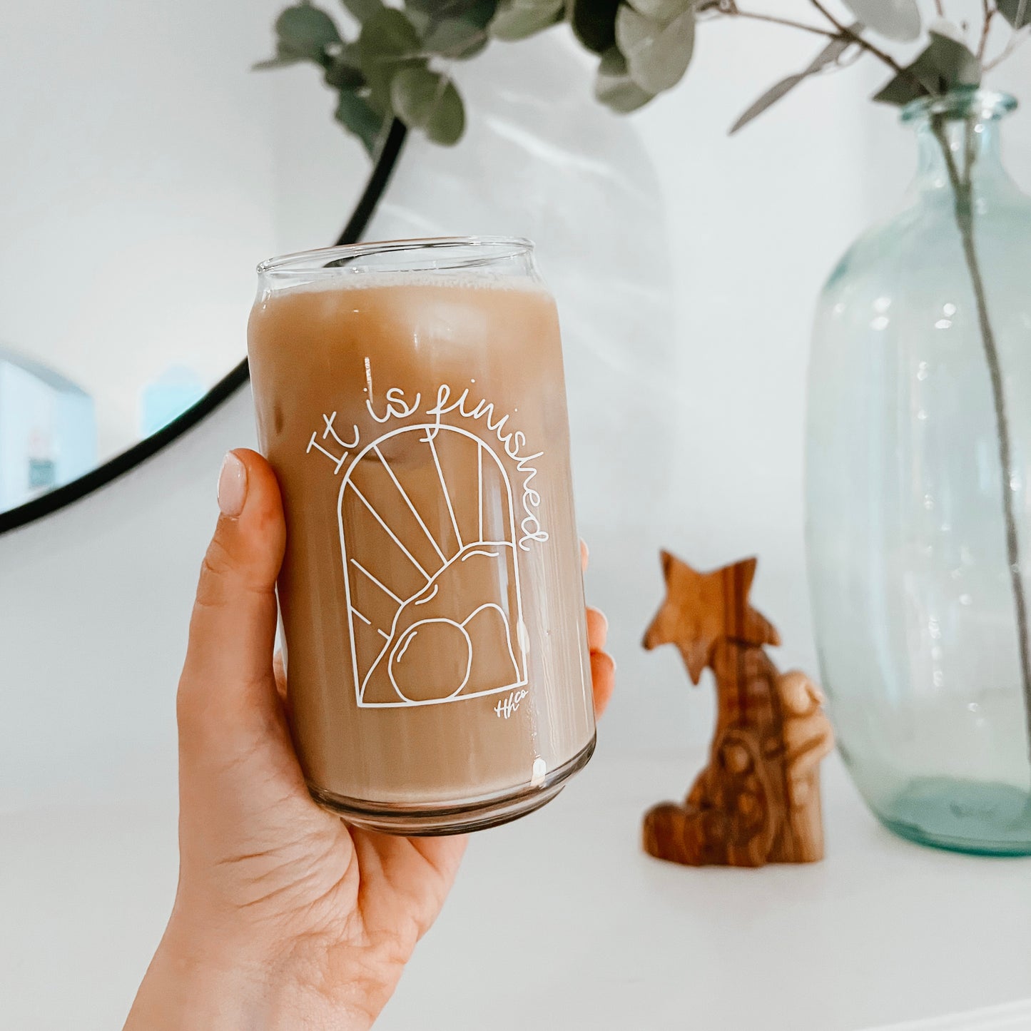 It Is Finished | Glass Cup
