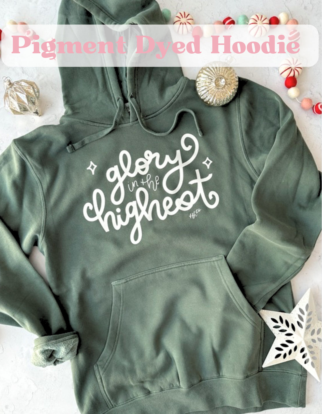 Glory | Pigment Dyed Hoodie