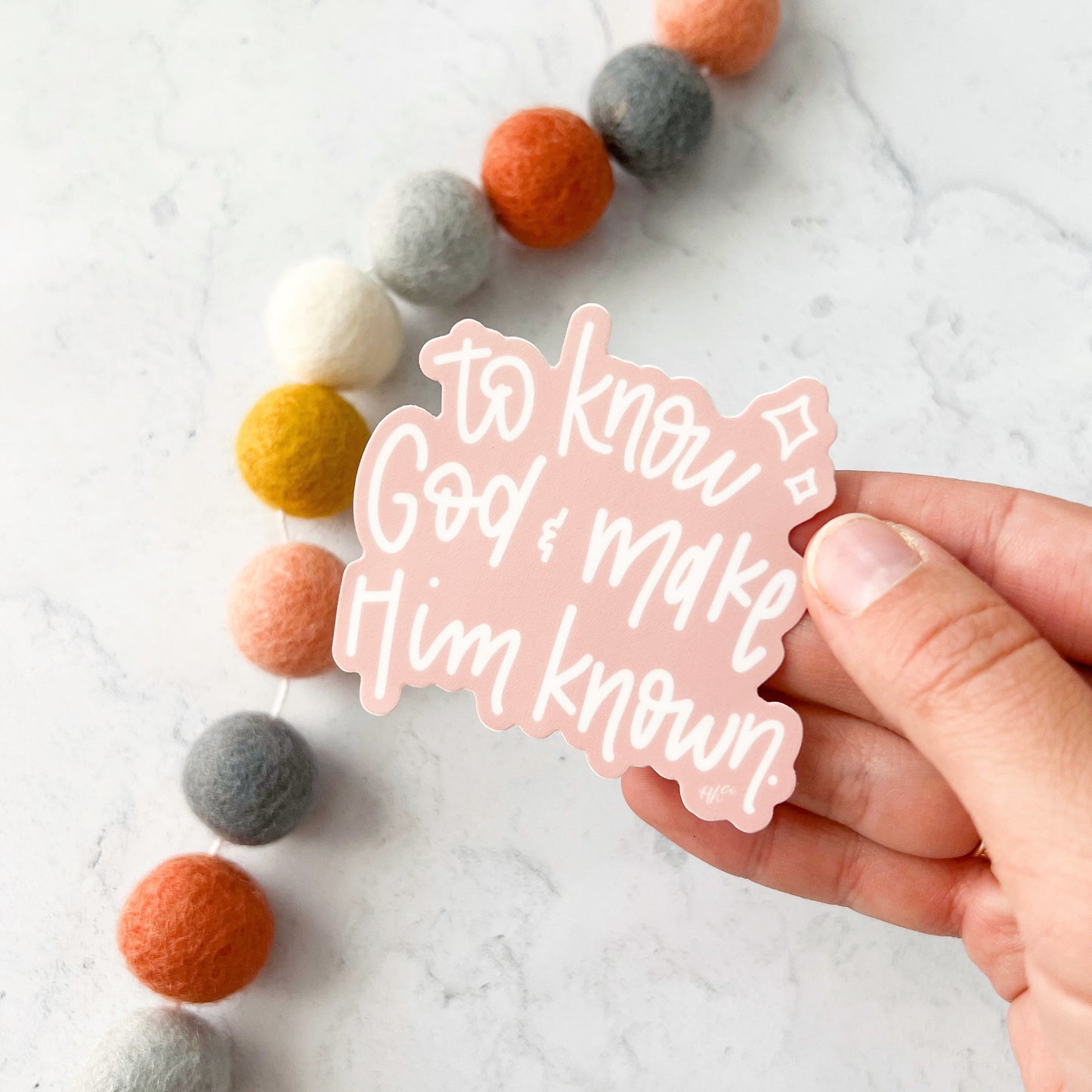 Make Him Known | Vinyl Sticker