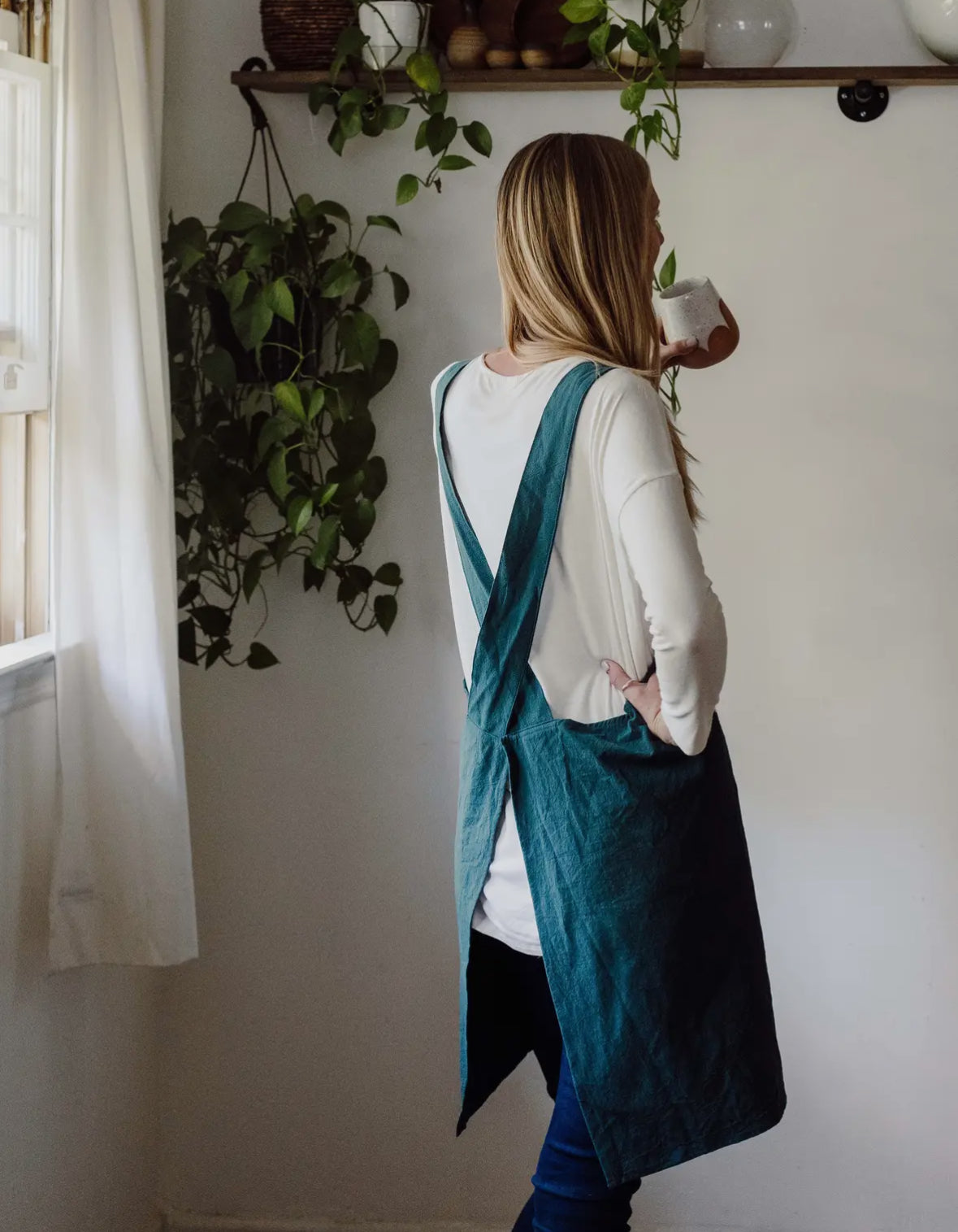 In Christ Alone | Cross-back Apron