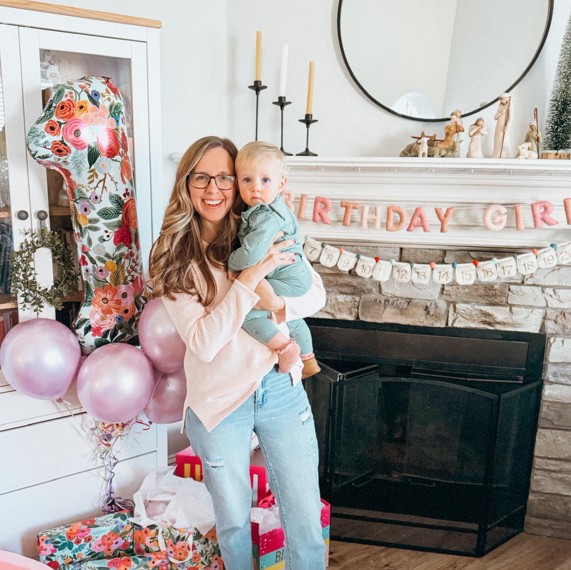 BIRTHDAY GIRL | Wool Felt Garland