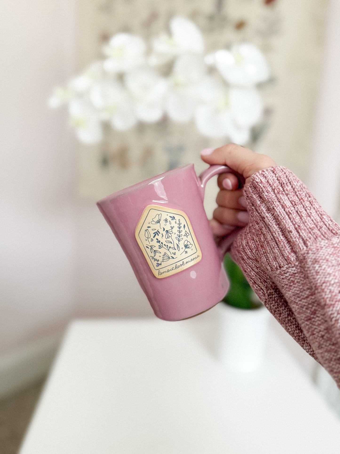 Homeschool Mama | 12oz Handmade Mug
