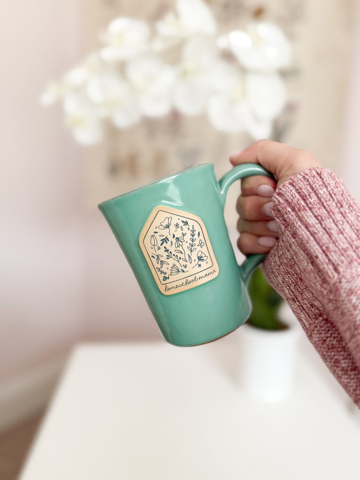 Homeschool Mama | 12oz Handmade Mug