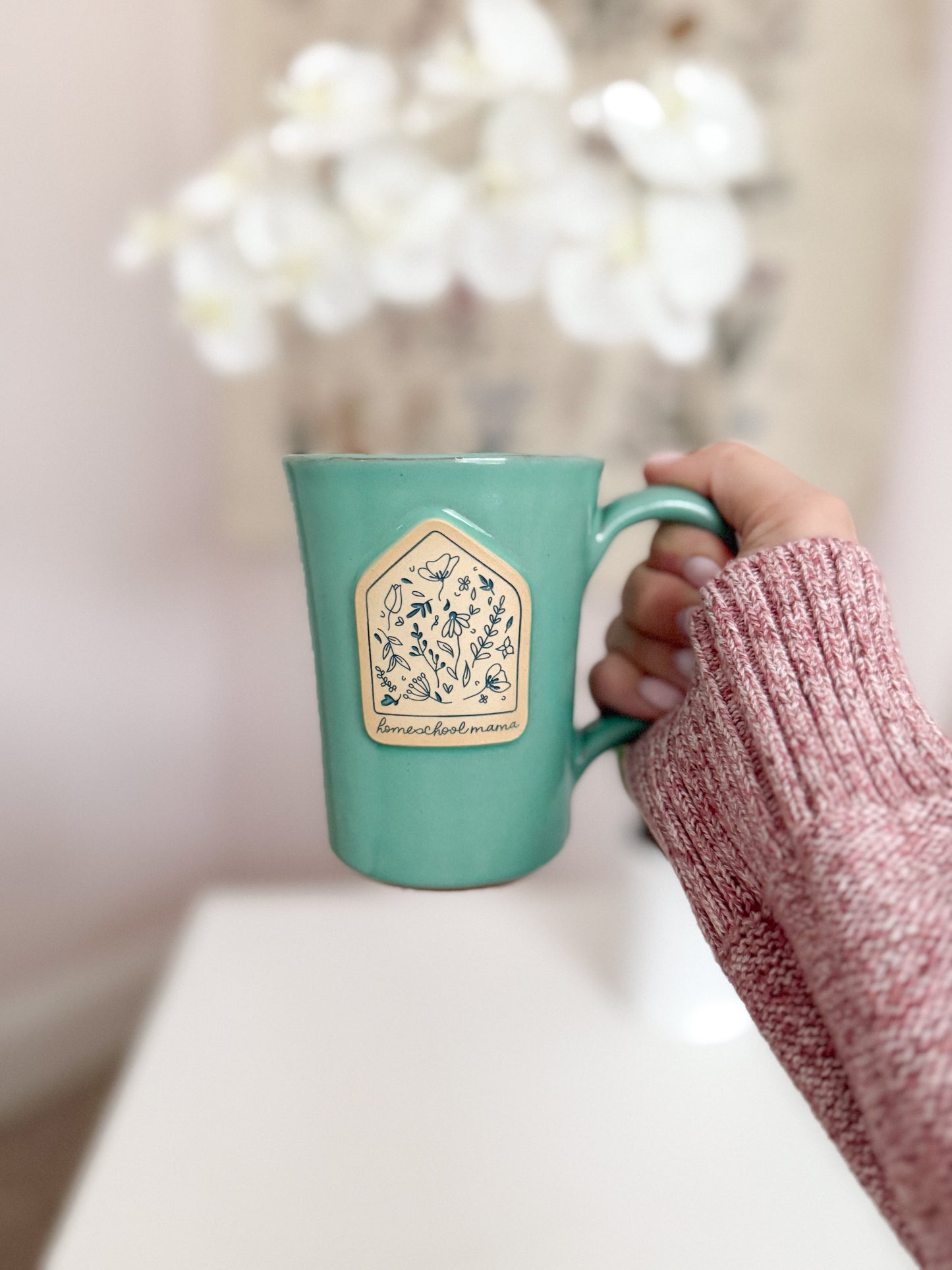 Homeschool Mama | 12oz Handmade Mug