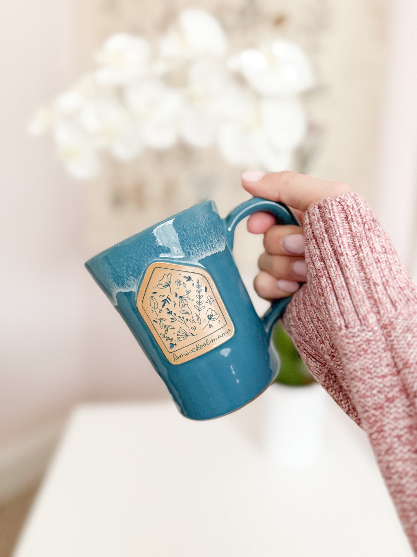Homeschool Mama | 12oz Handmade Mug
