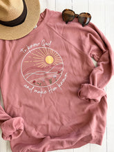 Load image into Gallery viewer, Make Him Known | Unisex Sweatshirt Mauve
