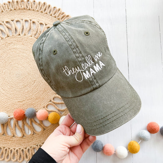 They Call Me Mama | Cotton Hat