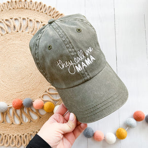 They Call Me Mama | Cotton Hat