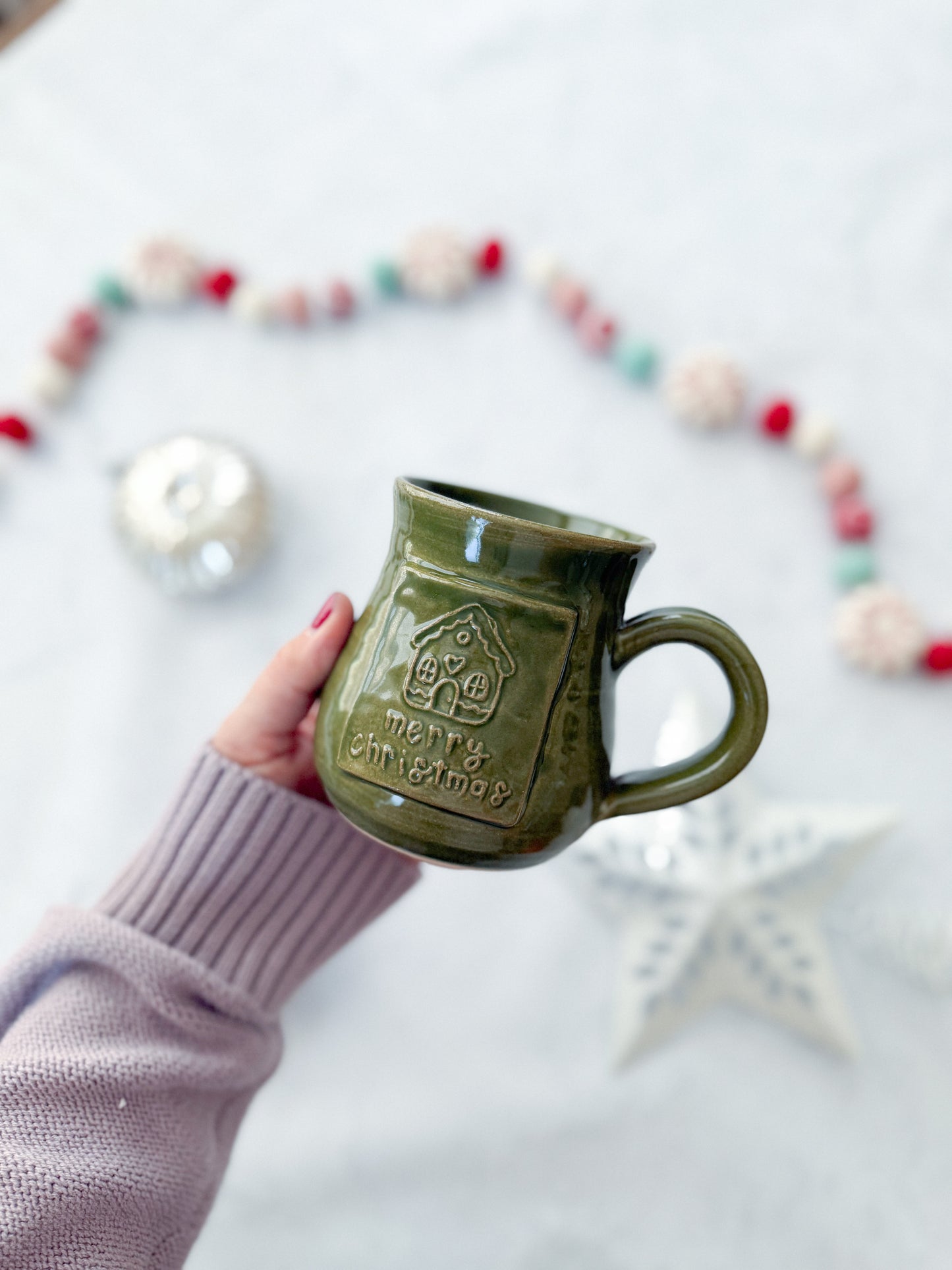 Merry Christmas | 11oz Handmade Mug