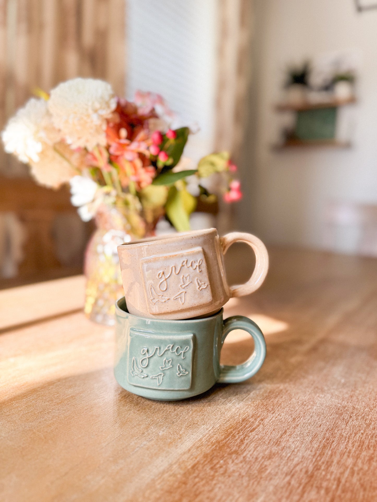 Grace | Toasty 12oz Handmade Mug