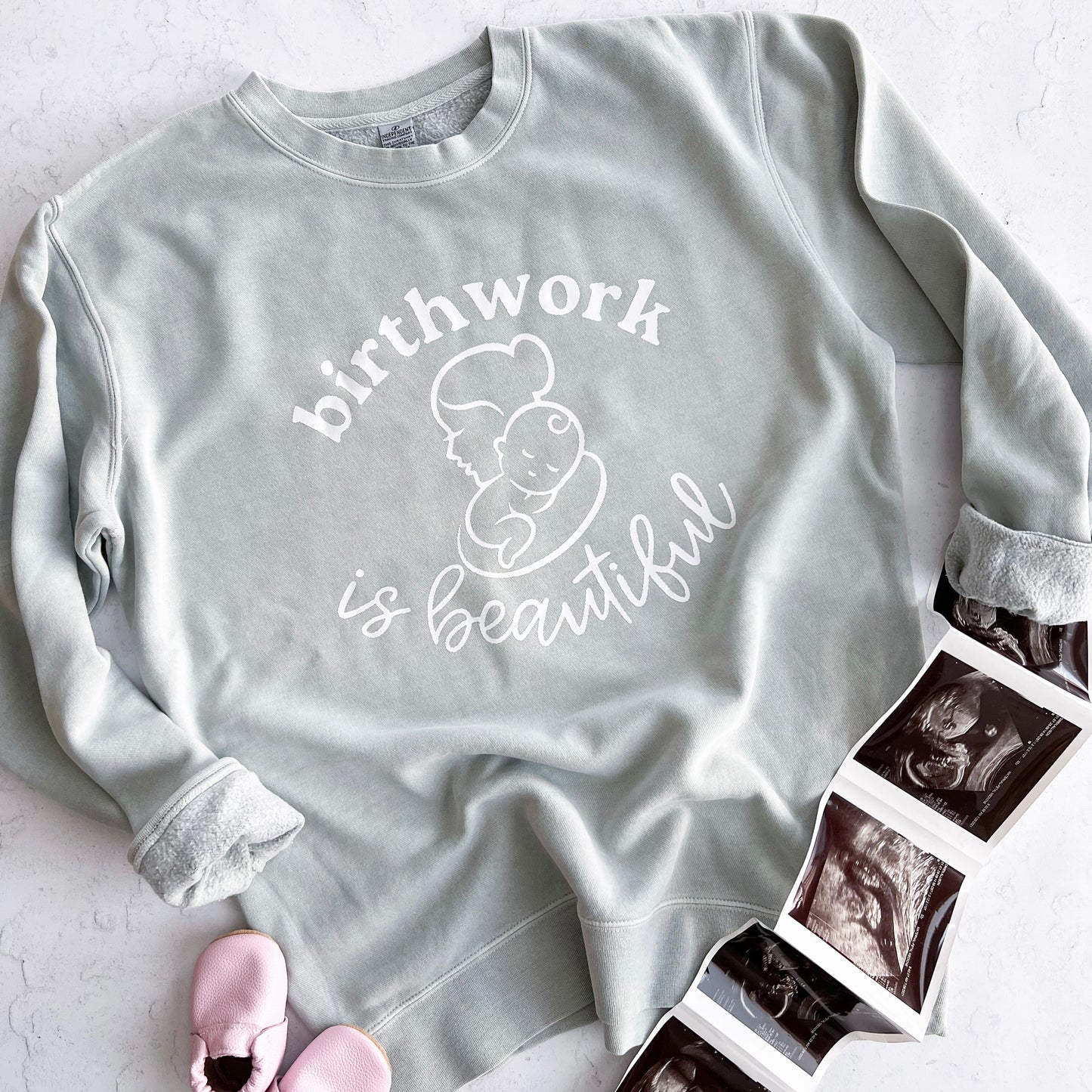 Birthwork | Pigment Dyed Crewneck