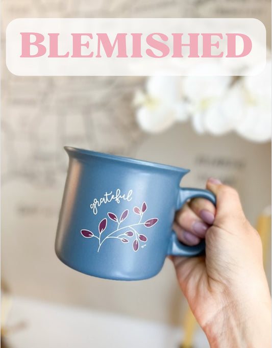 BLEMISHED Grateful | 14oz Ceramic Mug