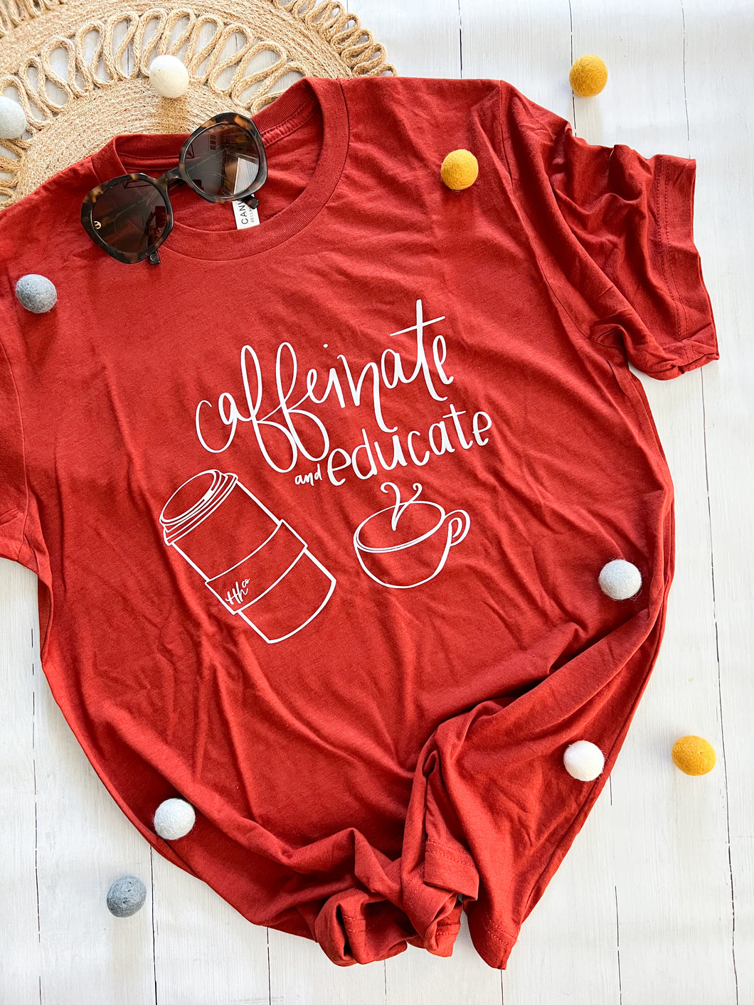 Caffeinate and Educate | Unisex Tee
