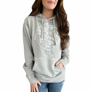 Home Sweet Homeschool | Pigment Dyed Hoodie
