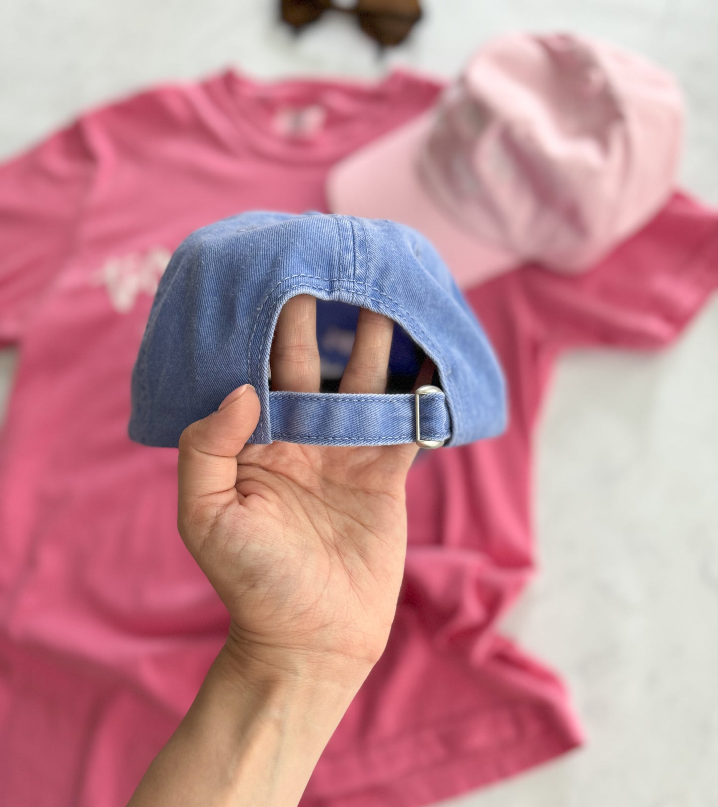 Turn Your Eyes | Periwinkle Cotton Hat