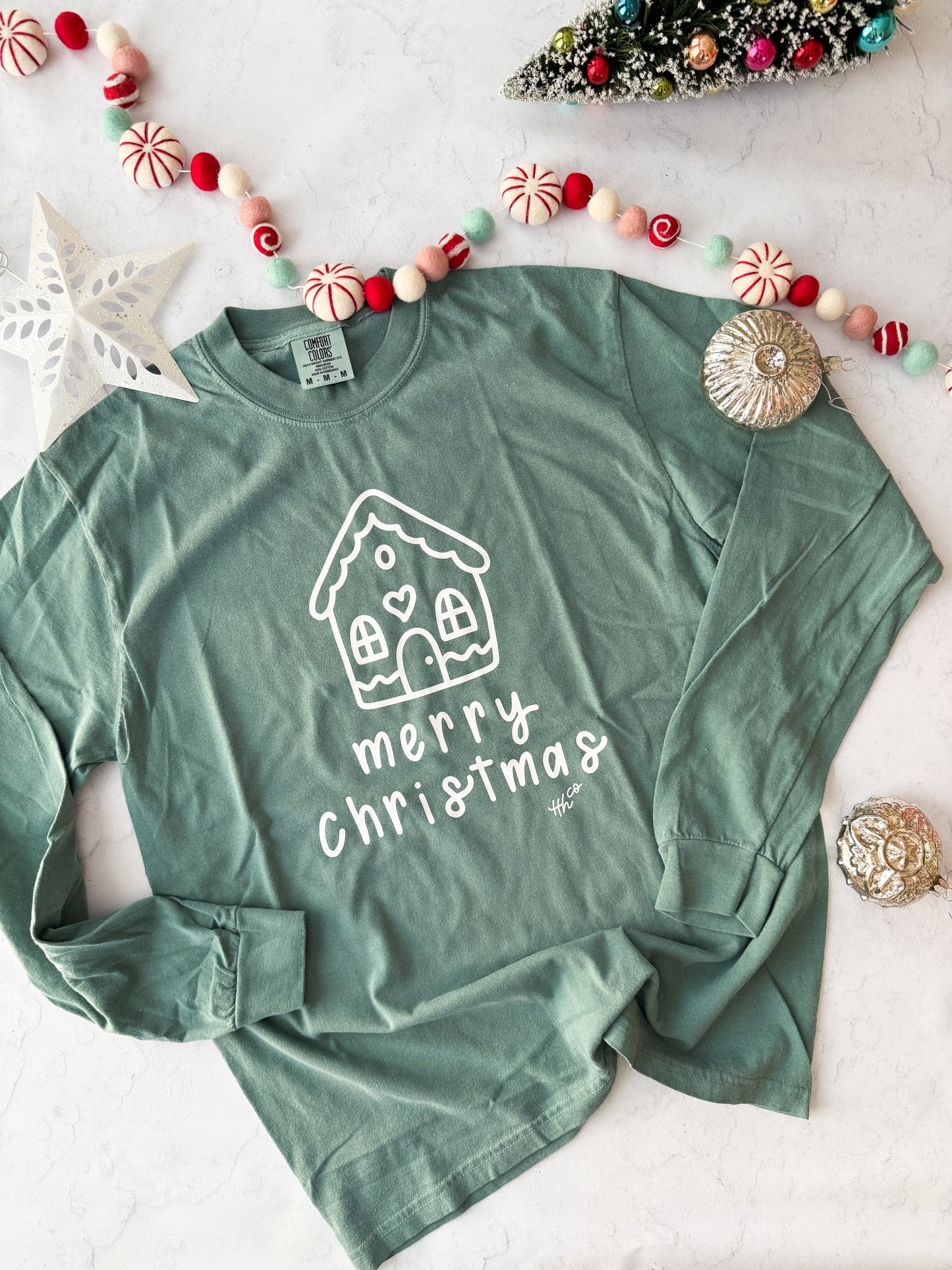 Merry Christmas | 100% Cotton Long Sleeve