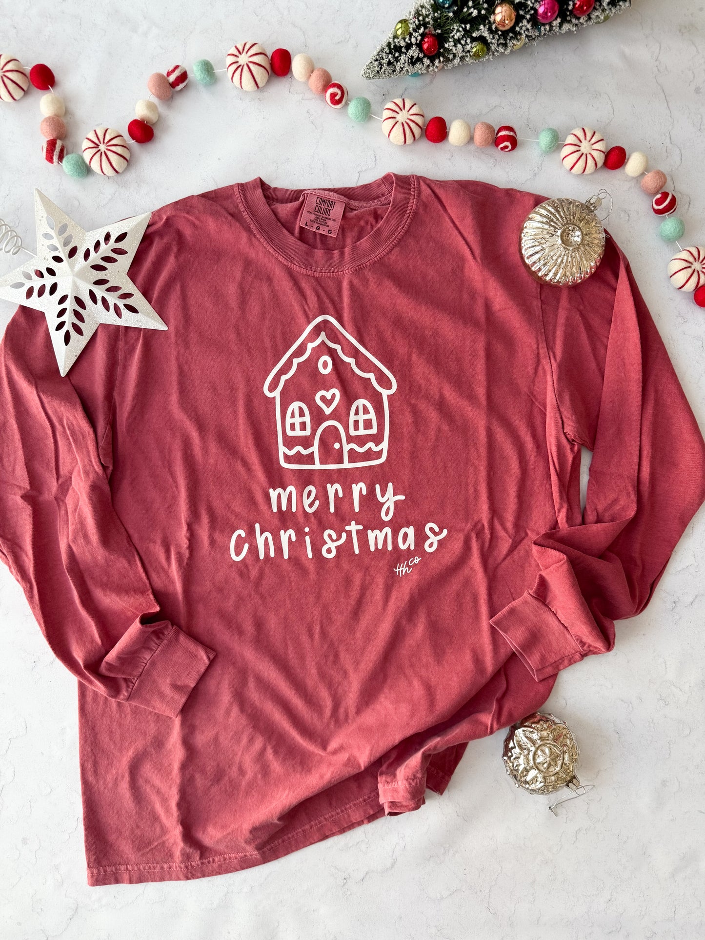 Merry Christmas | 100% Cotton Long Sleeve