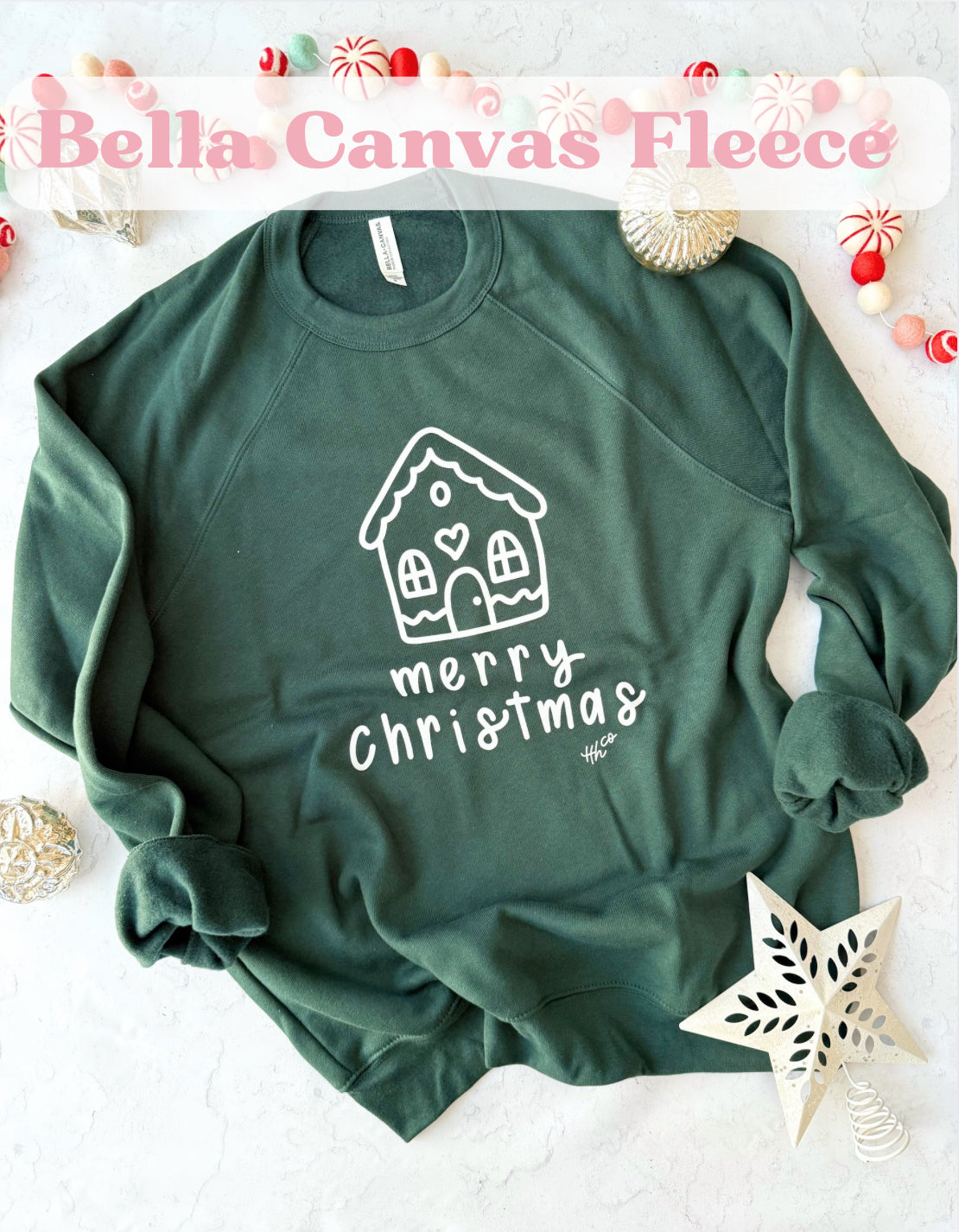 MERRY CHRISTMAS | Fleece Sweatshirt