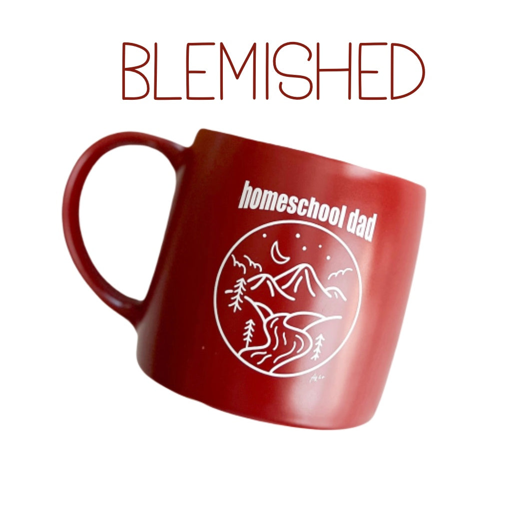 BLEMISHED Homeschool Dad | 16oz Ceramic Mug