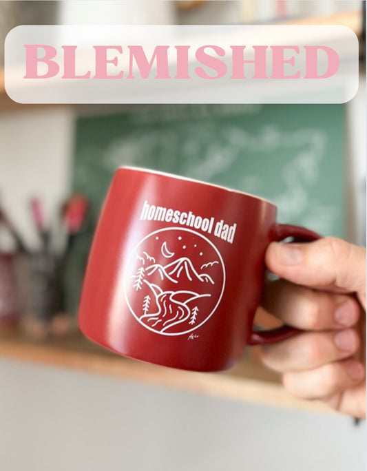 BLEMISHED Homeschool Dad | 16oz Ceramic Mug