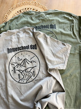 Load image into Gallery viewer, Homeschool Dad | Pigment Dyed Pocket Tee
