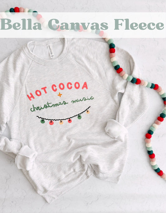 PREORDER Hot Cocoa | Fleece Sweatshirt