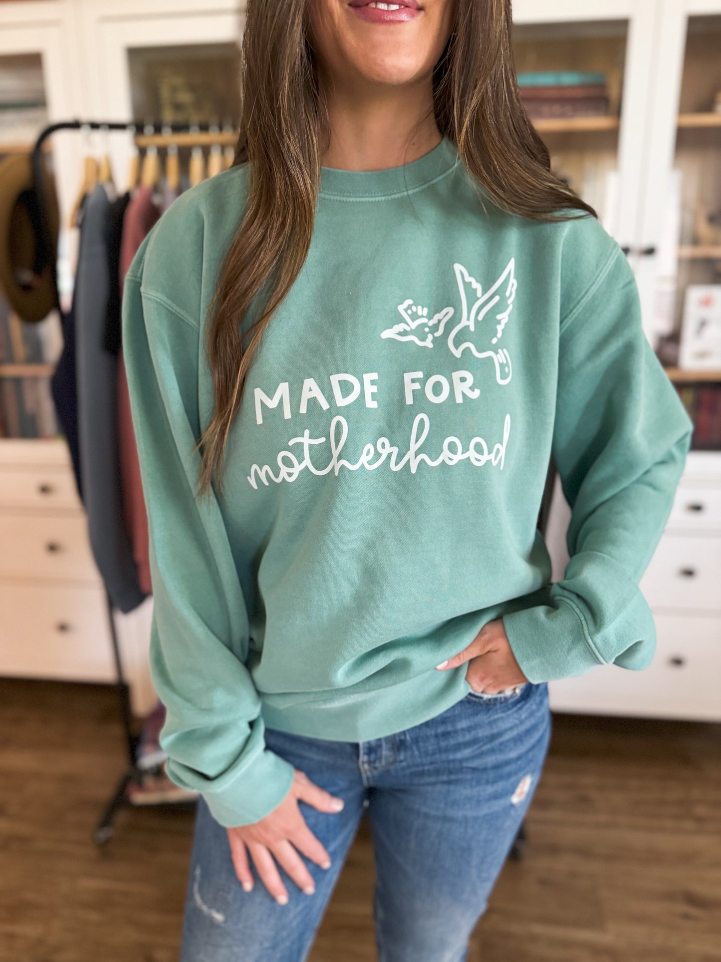 Made for Motherhood | Pigment Dyed Sweatshirt