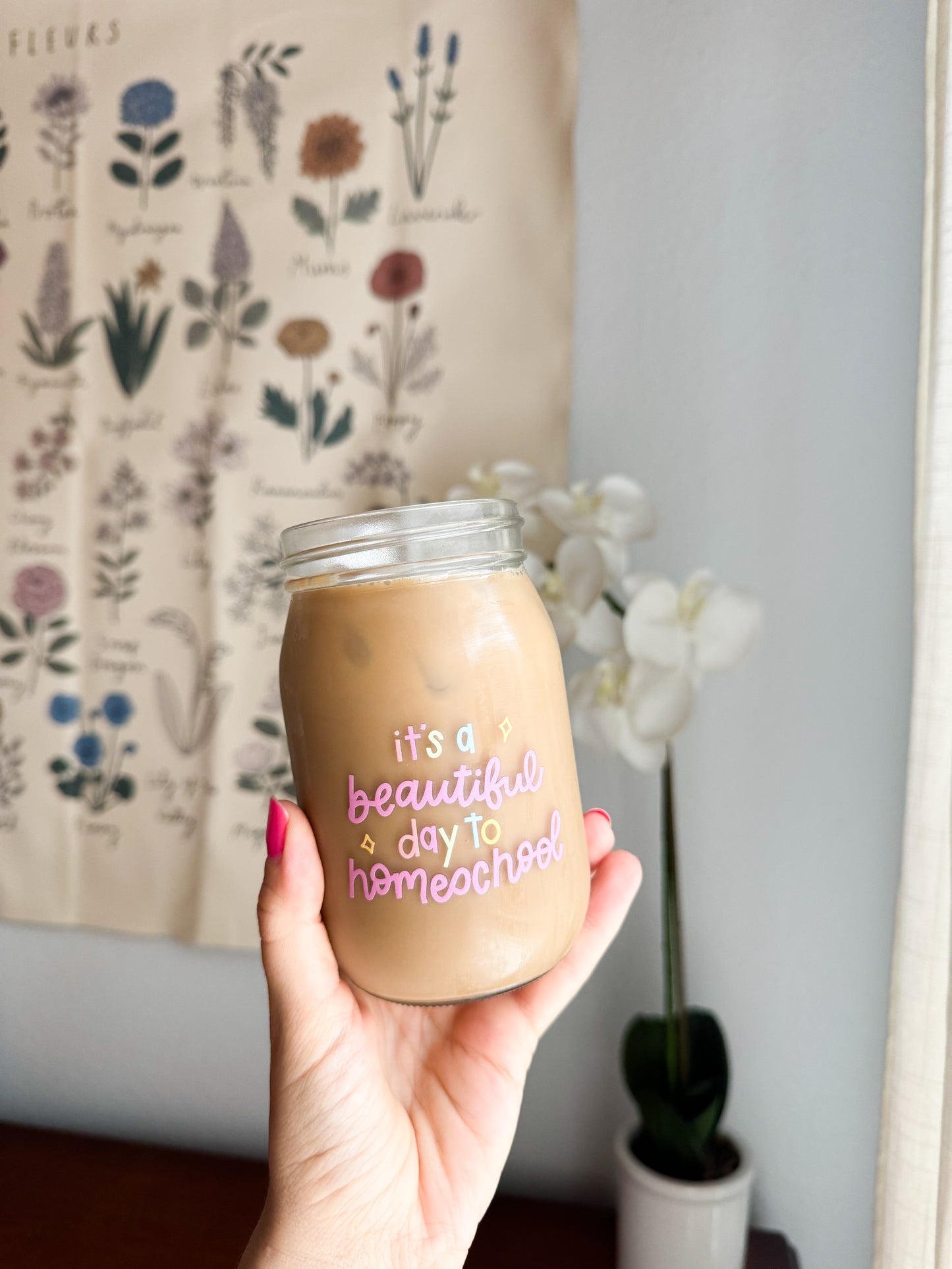 Beautiful Day | 16oz Glass Cup