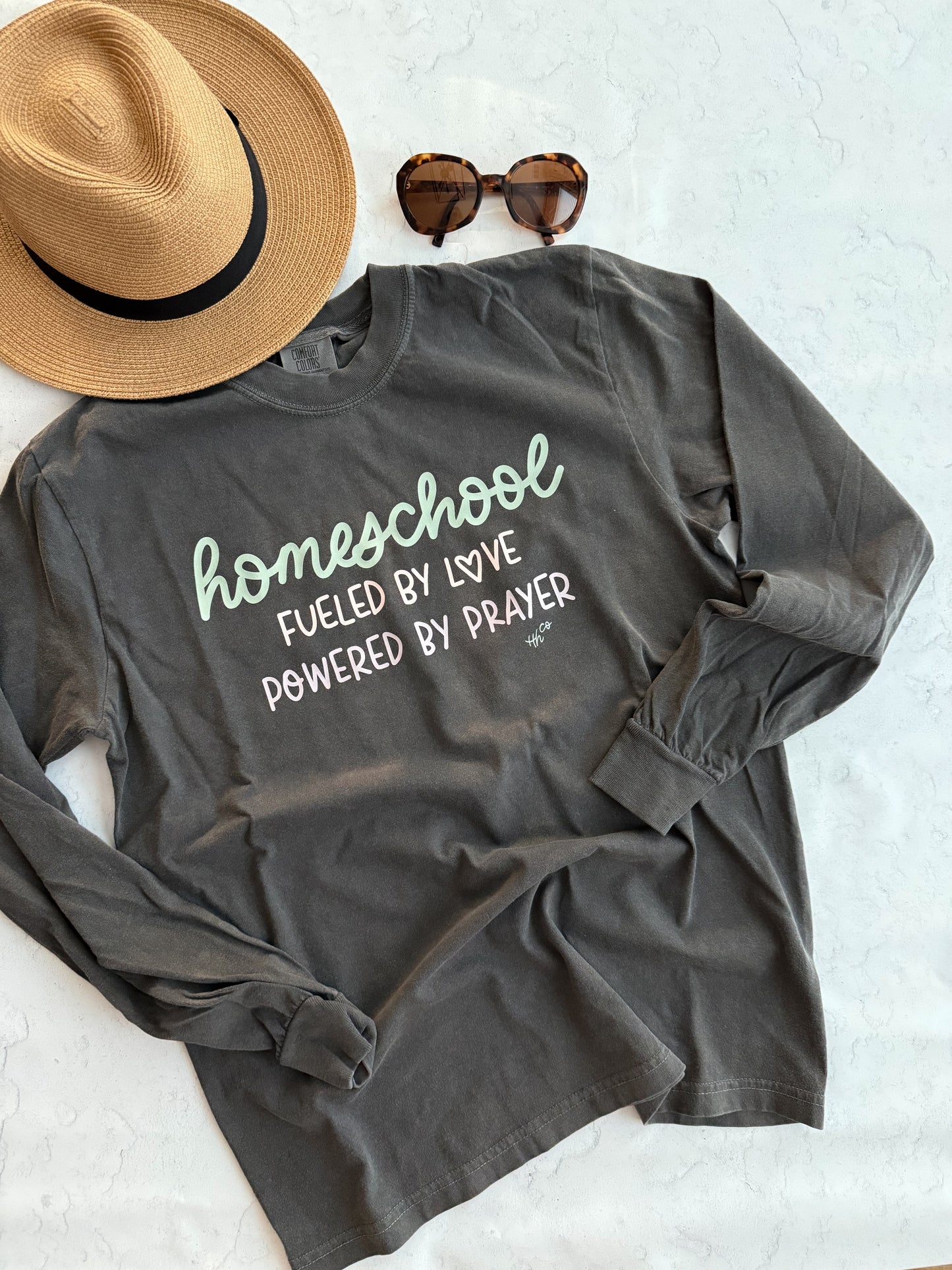 PREORDER Powered By Prayer | 100% Cotton Long Sleeve