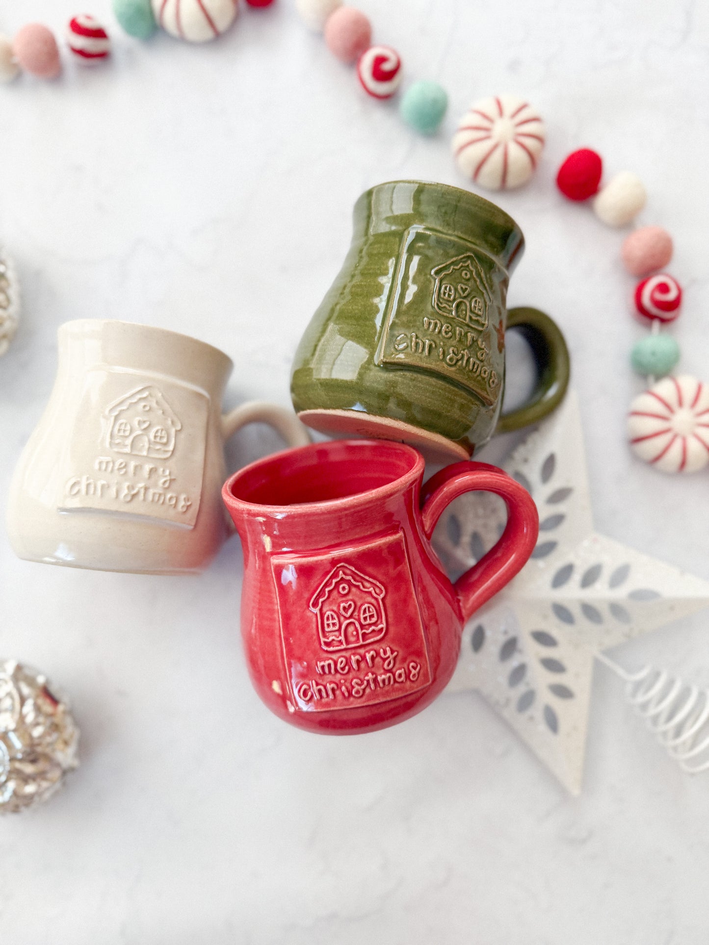 Merry Christmas | 11oz Handmade Mug