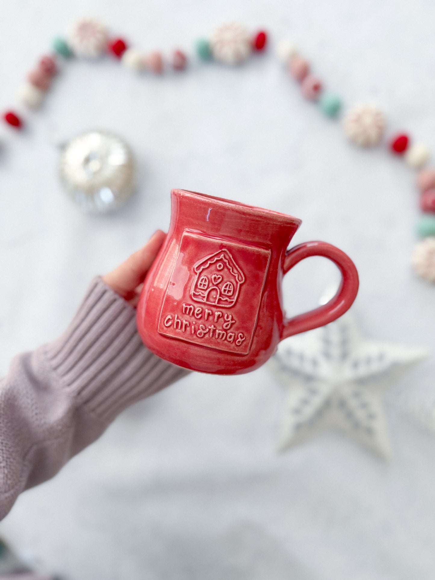 Merry Christmas | 11oz Handmade Mug