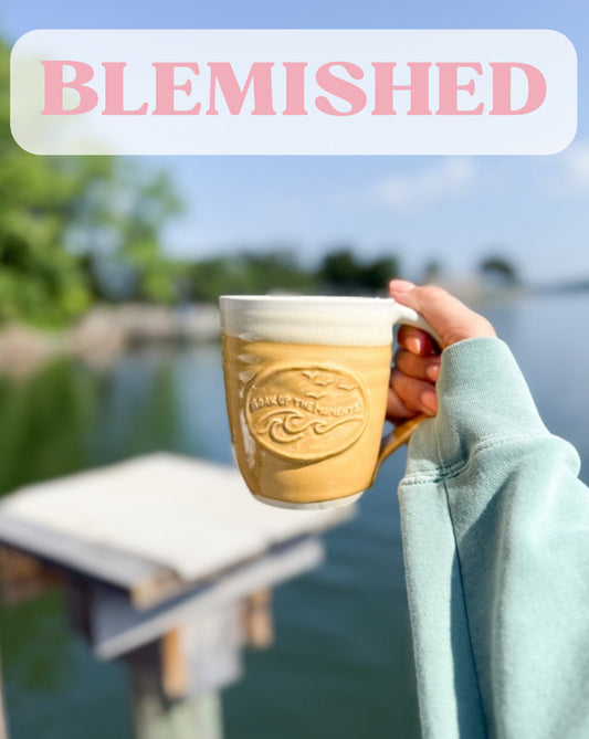 BLEMISHED Moments | Yellow Handmade Mug