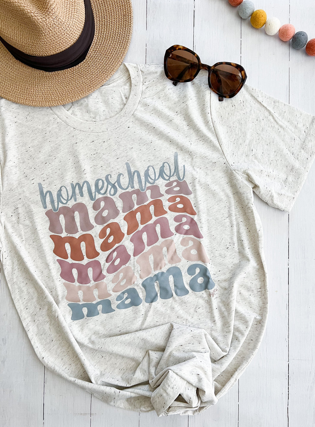 Wavy Homeschool Mama | Unisex T-shirt