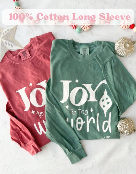 JOY | 100% Cotton Long Sleeve
