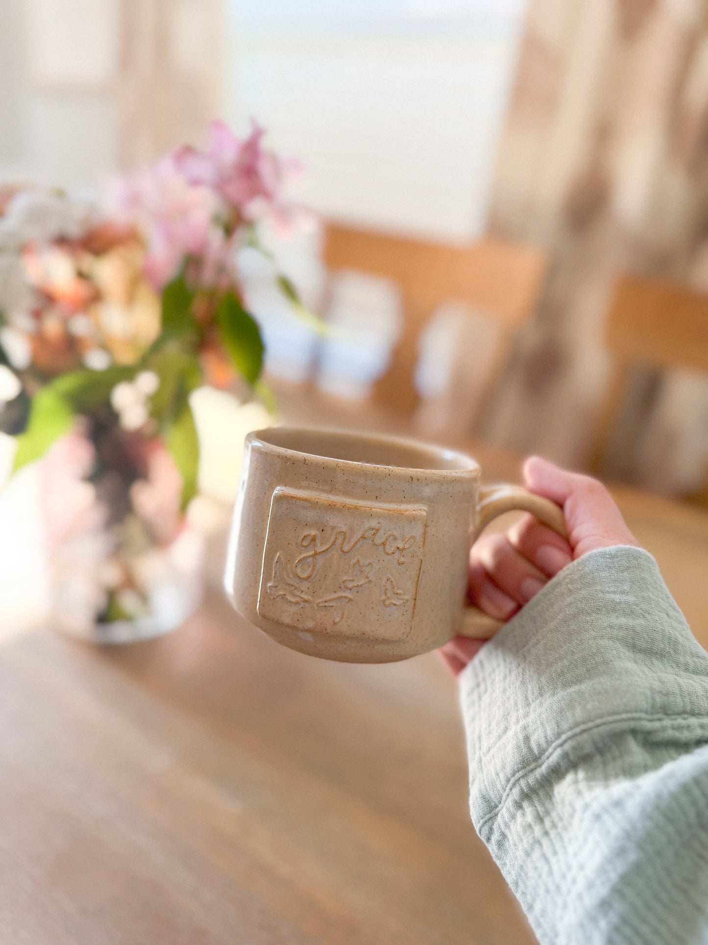 Grace | Toasty 12oz Handmade Mug