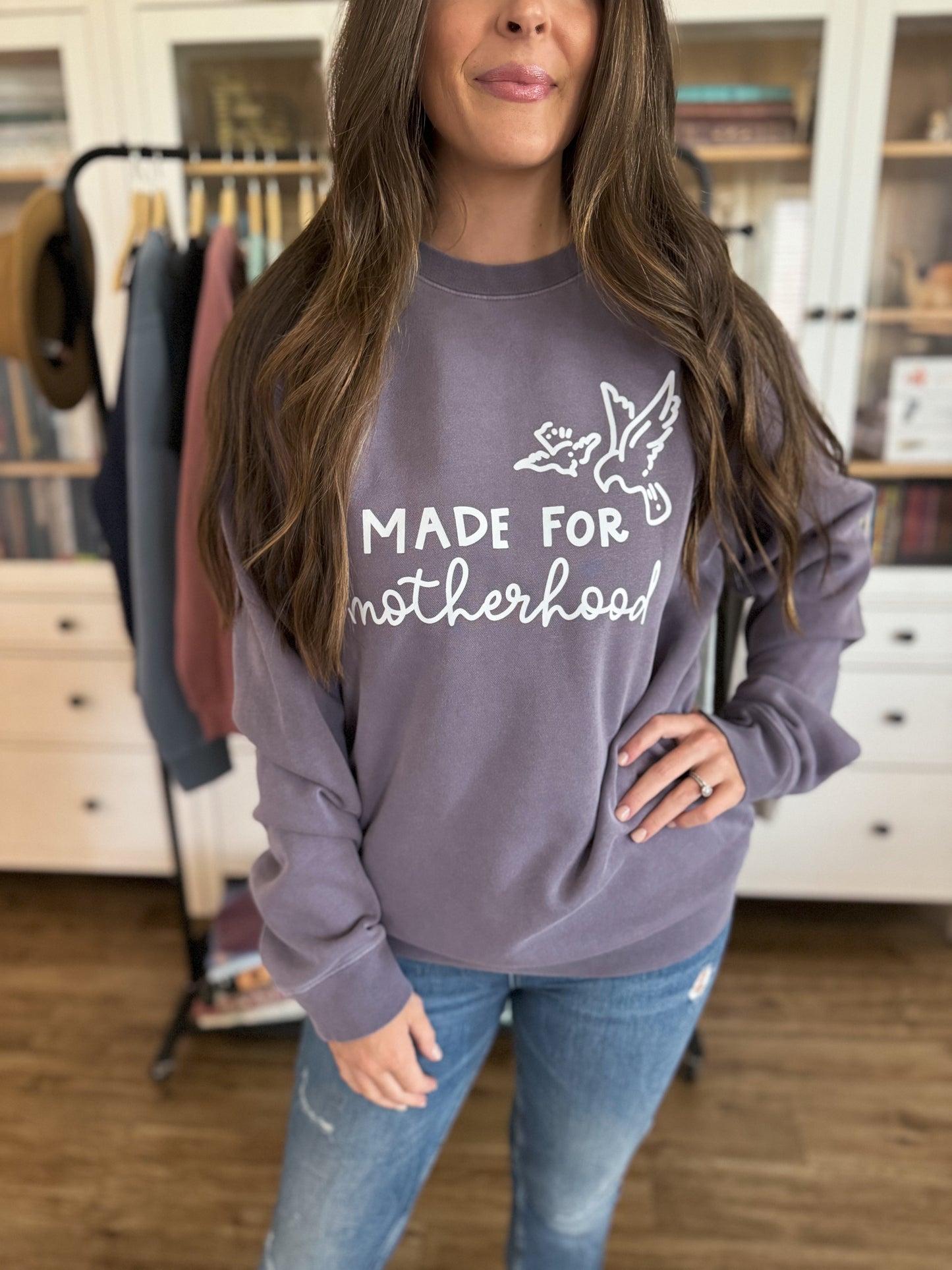 Made for Motherhood | Pigment Dyed Sweatshirt