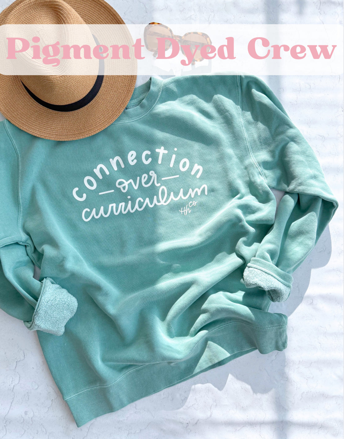 PREORDER Connection | Pigment Dyed Crewneck