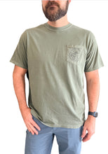 Load image into Gallery viewer, Homeschool Dad | Pigment Dyed Pocket Tee
