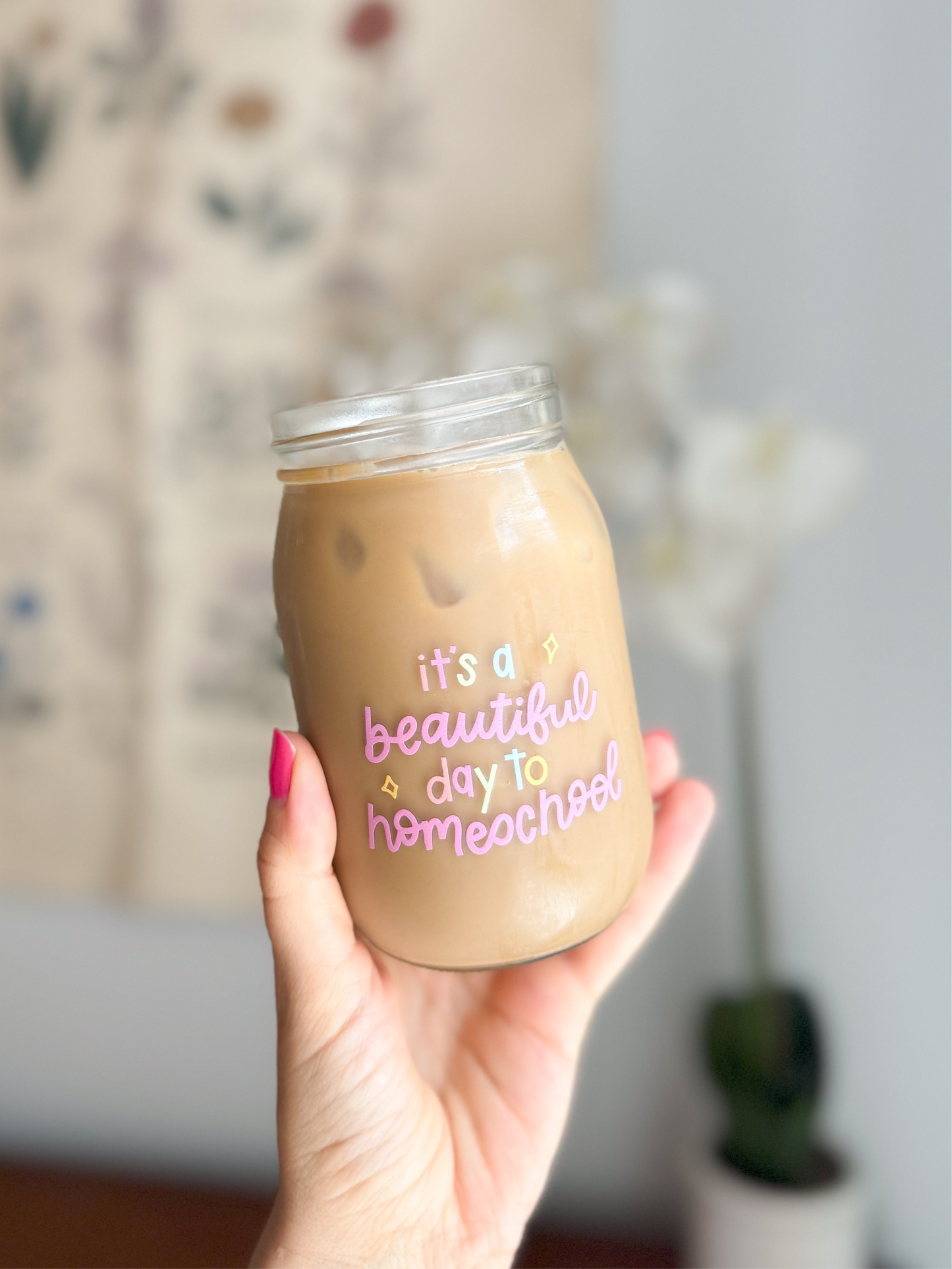 Beautiful Day | 16oz Glass Cup