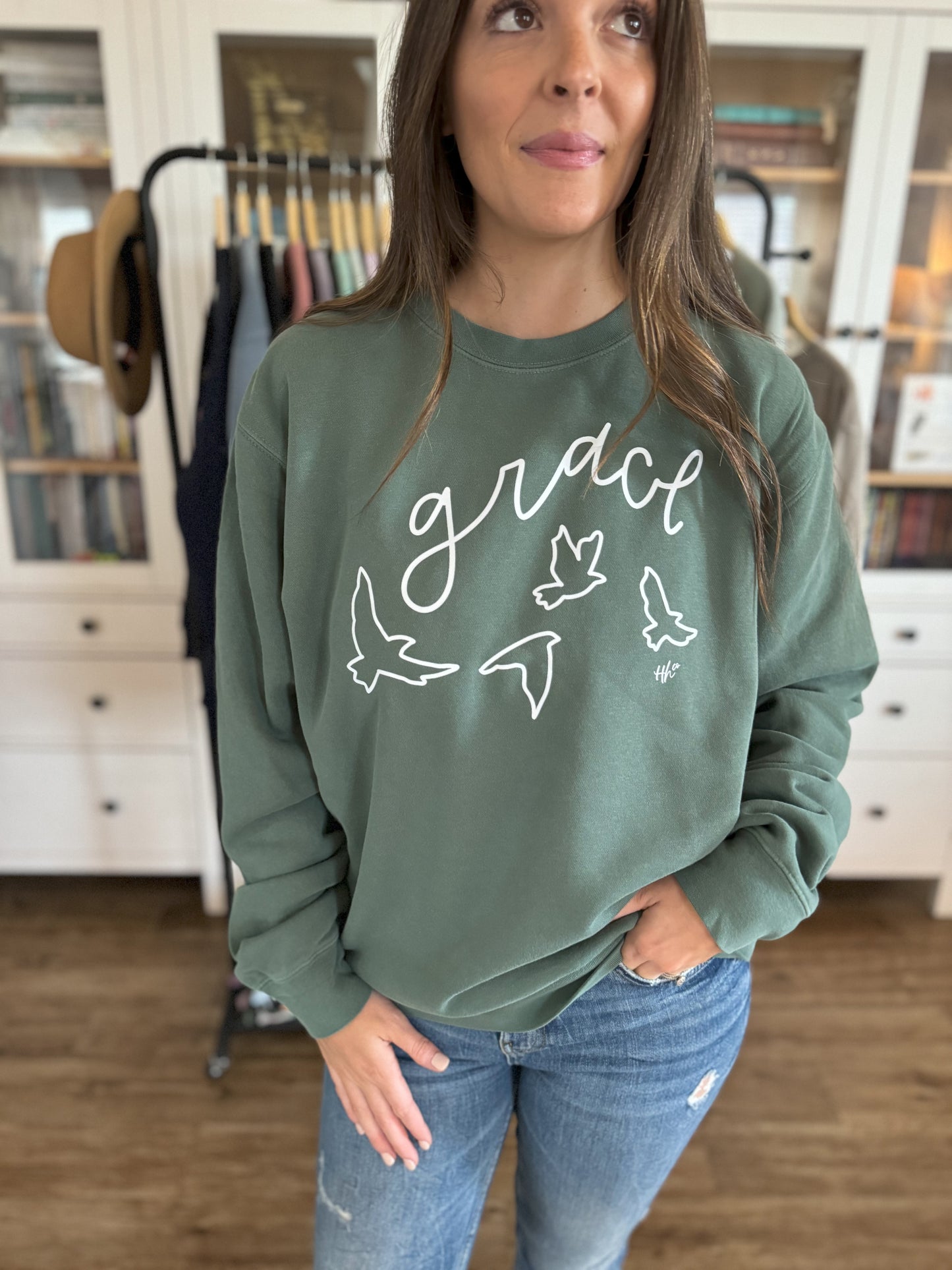 Grace | Pigment Dyed Sweatshirt