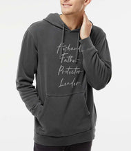 Load image into Gallery viewer, Husband, Father | Pigment Dyed Hoodie
