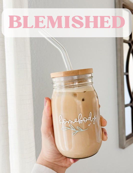 BLEMISHED Homebody | 16oz Glass Cup